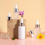 Custom Skincare Essential Oil Serum Toner Container Lotion Packaging 5ml Cosmetic Glass Spray Pump Bottles for sale