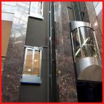 Load 800kg and 1.0m/s Spedd 4 Sides Opening Sightseeing Passenger Elevator for sale