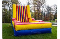 China velcro inflatable sticky jump walls bouncy castle supplier