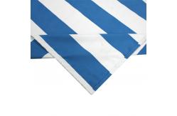 China Custom Sublimation Quick Dry Recycled Microfiber Sand Free Striped Beach Towels supplier