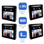 Websocket Face Attendance Machine POE Powered Attendance Door Control for sale