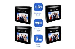 China Websocket Face Attendance Machine POE Powered Attendance Door Control supplier