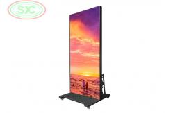 China Floor Standing LED Retail Poster Display Panel Full Colour P3 Epistar Chip supplier
