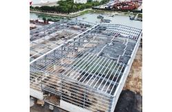 China Light Steel Structure Building Warehouse , Industrial Steel Fabricated Building supplier