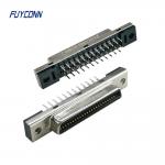 50Pin PCB SCSI Connector 180 Degree PCB Mounting MDR Connector for sale