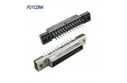 China SCSI Female Vertical PCB Connector, 14P 26P 50P SCSI Connector supplier
