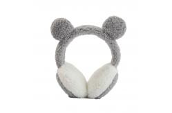 China OEM / ODM Warm Short Plush Foldable Earmuffs For Winter supplier