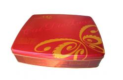 China 0.22mm Small Rectangular Tin Containers PMS Empty Tin Box supplier