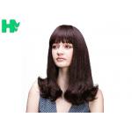 Beauty Wave Long Synthetic Wigs 14'' / Deep Red High Temperature Fiber Wig for sale