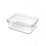 Transparent White Drawer Organisers 2L Deep Kitchen Drawer Organizer