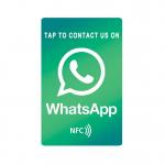 Gradient WhatsApp NFC Card | Custom Gifting Star | Instant Connection | Brand Color Options for sale