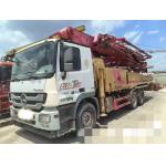 Used 2019 52m Mobile Concrete Pump for Bridges Rise to Port Limited Stock Semi-Dry Shotcrete Type for sale