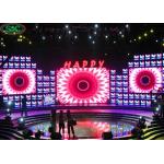 Rental Screen Indoor Full Color LED Display 3.91mm Pitch Curved For Advertising for sale