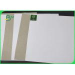 Great Stiffiness Grey Back White Side Clay Coated Paper Offset Printing In Rolls