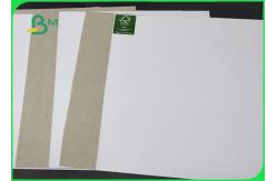 China Great Stiffiness Grey Back White Side Clay Coated Paper Offset Printing In Rolls supplier