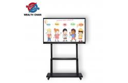 China Windows 10 Android 7.1 4K Digital Interactive Whiteboard Multi Touch supplier