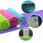 Summer Products Custom Printed Sublimated Microfiber Cooling Towel Personalized Ice Cool Towel For Neck And Face for sale