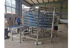 China Customized Spiral Cooling Tower for Automated Bakery Production Line supplier