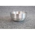 Restaurant Hard To Break Metal Rice Bowl For Kids Natural Color for sale