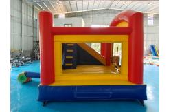 China Commercial Inflatable Jumping House With Dry Slide Funny Inflatable Castle supplier