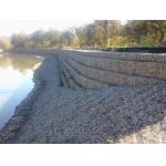 Reinforced Gabion Wire Mesh Solid Structure  High Tensile Gabion Basket Fence for sale