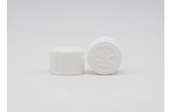 China 24mm PP Pressure Child Proof Bottle Caps Ribbed Surface Design supplier