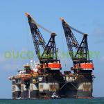 High Efficiency 60t Platform Lattice Boom Pedestal Cranes for sale