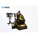 3 Dof Electronic System 9D VR Car Simulator For Shopping Mall Black Colour for sale