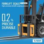 Electric Forklift Weighing System , Rechargeable  Onboard Forklift Scale forklift weight scale for sale