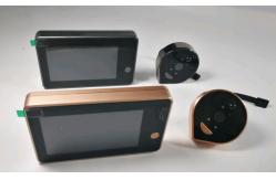 China Wifi Peephole Wireless Security Doorbell Weatherproof 160 Degree Wide Angle supplier