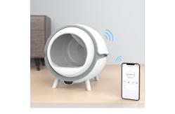 China APP CONTROL Intelligent Cat Litter Box  DC12V OEM with SAND LEAKING PEDAL supplier