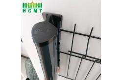 China Residential Green Powder Coated Triangle Designs Security 3D Fence Panel supplier