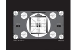 China Sineimage YE0200 Sony HDTV Set Up Test Chart supplier