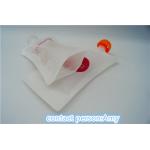 Custom liquid bags with spout , reusable liquid sachet packing 250ml