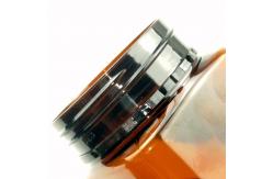 China 400ml Food Grade Amber Honey Jars With Screw Cap supplier