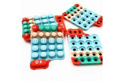 China Flexible Silicone Rubber Key For Customized Industrial Applications supplier