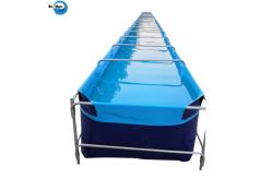 China Hot sell waterproof sunscreen rectangular live fish farming tank pond supplier