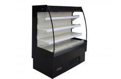 China Commercial Open Front Vegetable Display Chiller With Plug In Compressor supplier