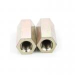 Color Zinc Plated Long Hex Coupling Nuts DIN6334 Hex Long Nut Connecting Nut for sale