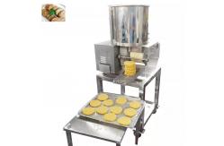China SUS304 Chicken Nuggets Making Machine 550W Burger Patty Forming Machine supplier
