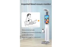 China 210 Cm Measure Height Weight LCD Scale 24inch Ultrasound Blood Pressure Rate Pulse supplier