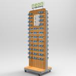 Retail Sunglasses Display Stand Metal Glasses Display Rack For Store for sale