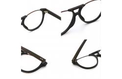 China Classical Spectacles Eyeglasses Acetate Glasses Frame MR 5356 supplier