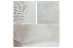 China Plain Dot Embossed Non Woven Fabric 50-200g White CPC Composite supplier