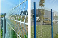 China RAL6005 Galvanized 3d Welded Wire Mesh Fence PVC Coated 3d Wire Mesh Panels supplier