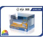 Custom Made Clear PET Box Plastic Packaging Box For Products Packaging for sale
