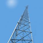 Self Supporting 50M/S 60m Tubular Steel Tower for sale