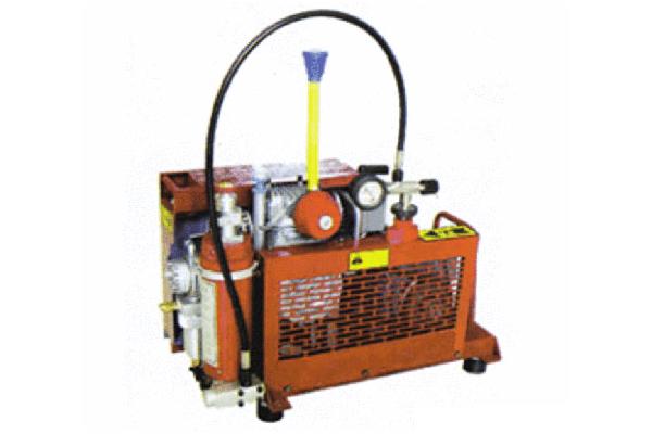 WG air filling machine for air breathing apparatus