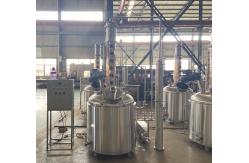 China Short Range Molecular Distillation Alcohol Distillation Tower Distillers Yeast supplier