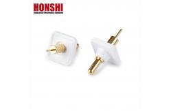 China PCB Compatible Custom 1Pin Through Hole Spring Loaded POGO Pin Connector supplier